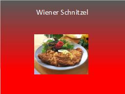 Wiener Schnitzel
