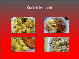 Kartoffelsalat