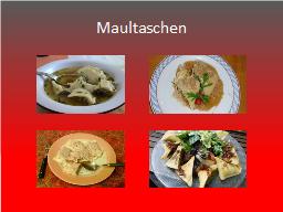 Maultaschen