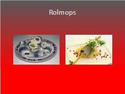 Rolmops