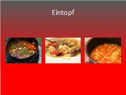 Eintopf